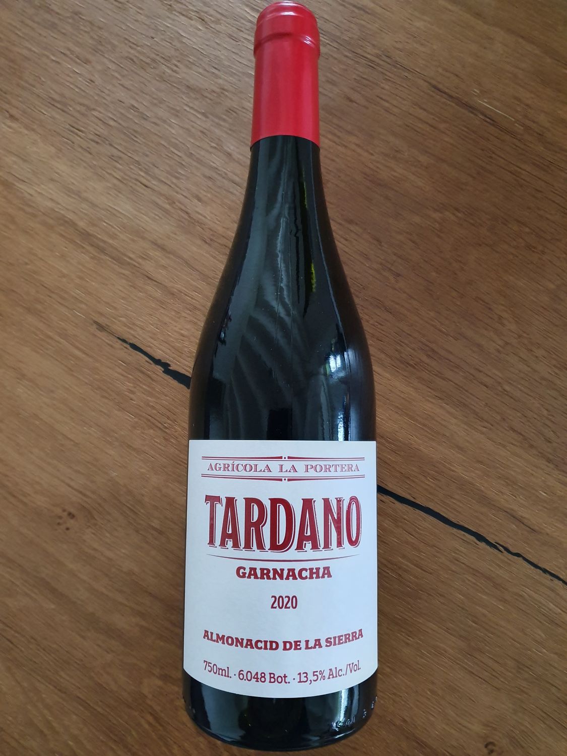 Tardano garnacha DO Carinena
