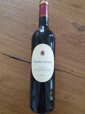 Bergerac rouge &quot;Un point, c&#39;est tout!&quot; Château Montdoyen