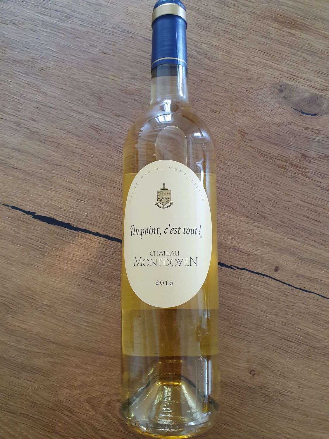Monbazillac &quot;Un point, c&#39;est tout!&quot; Château Montdoyen
