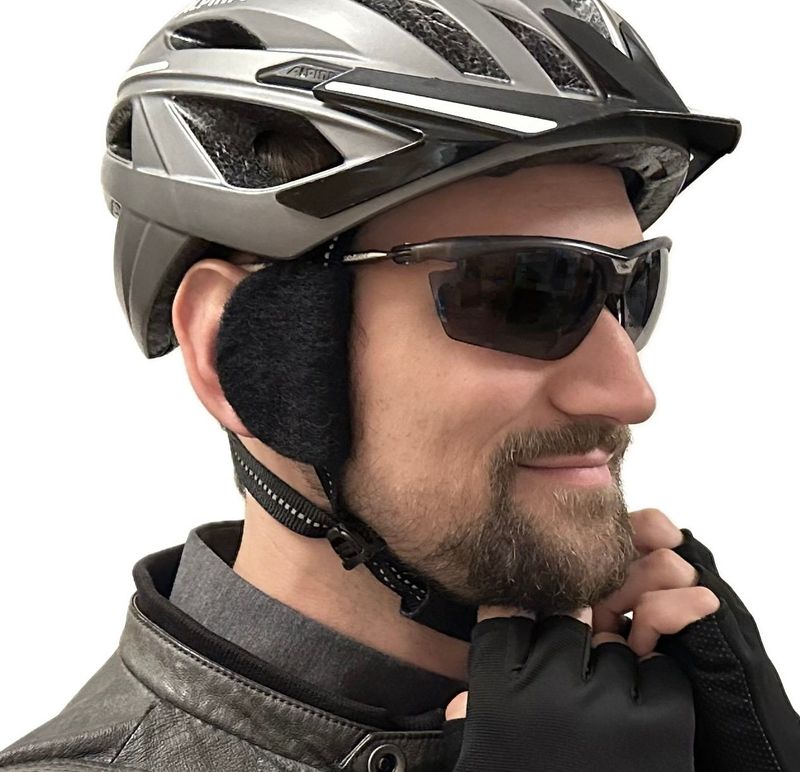 earSHIELD im Halbprofil auf Kopf