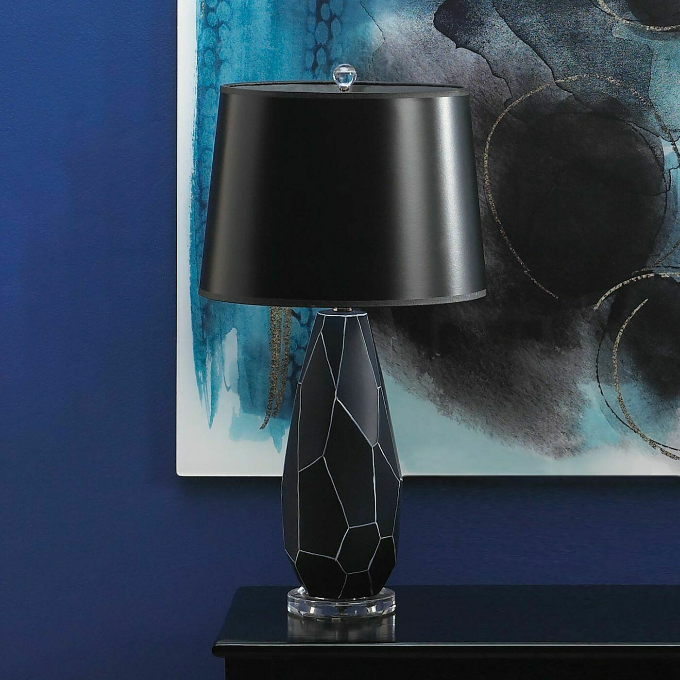 Blue Gem Table Lamp