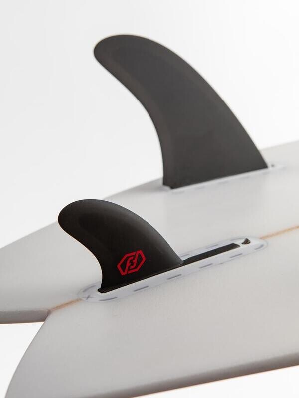 A.I. BLACK TWIN FIN 2+1. SINGLE TAB