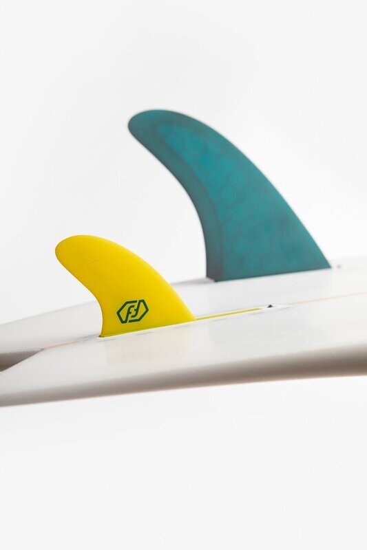 A.I. GREEN TWIN FIN 2+1. SINGLE TAB