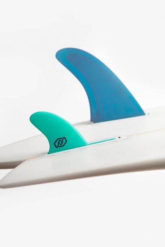 A.I. BLUE TWIN FIN 2+1. SINGLE TAB