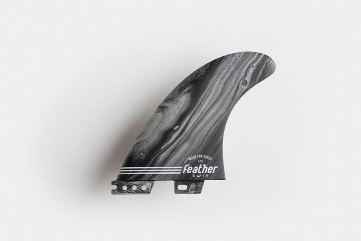 PERFORMANCE TWIN FIN BLACK. CLICK TAB