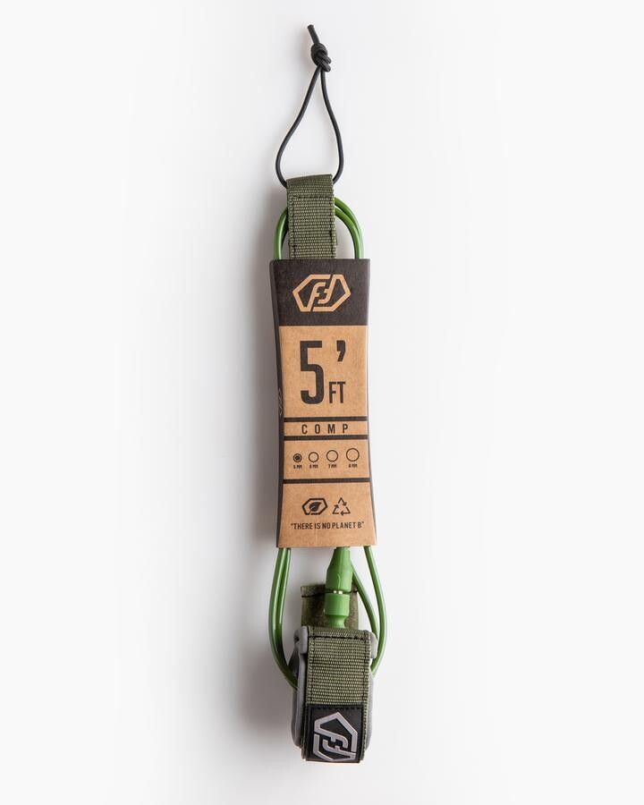 FF LEASH 5&#39; - 5 mm ARMY GREEN