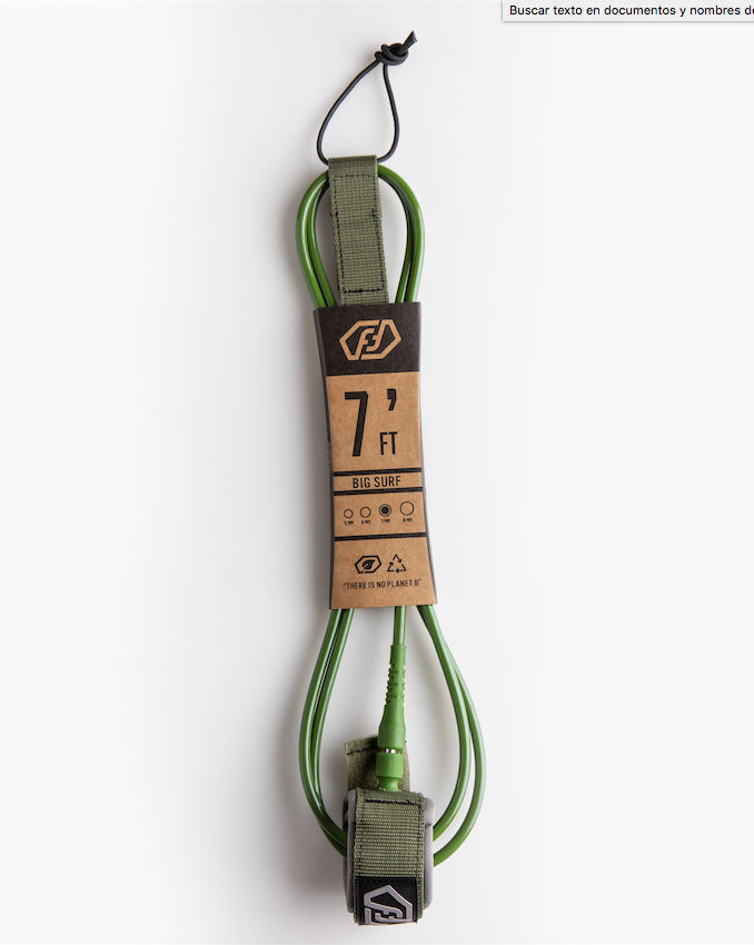 FF LEASH 7&#39; - 7 mm ARMY GREEN