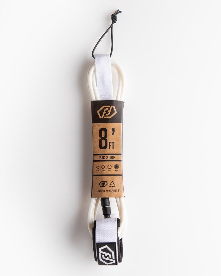 FF LEASH 8&#39; - 8 mm WHITE