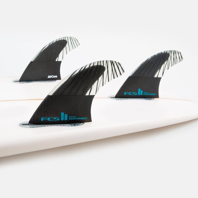 FCS II PERFORMER PC CARBON TRI FINS