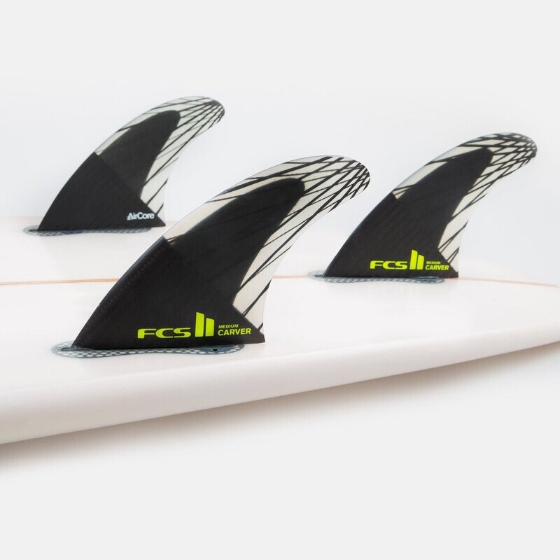 FCS II CARVER PC CARBON TRI FINS