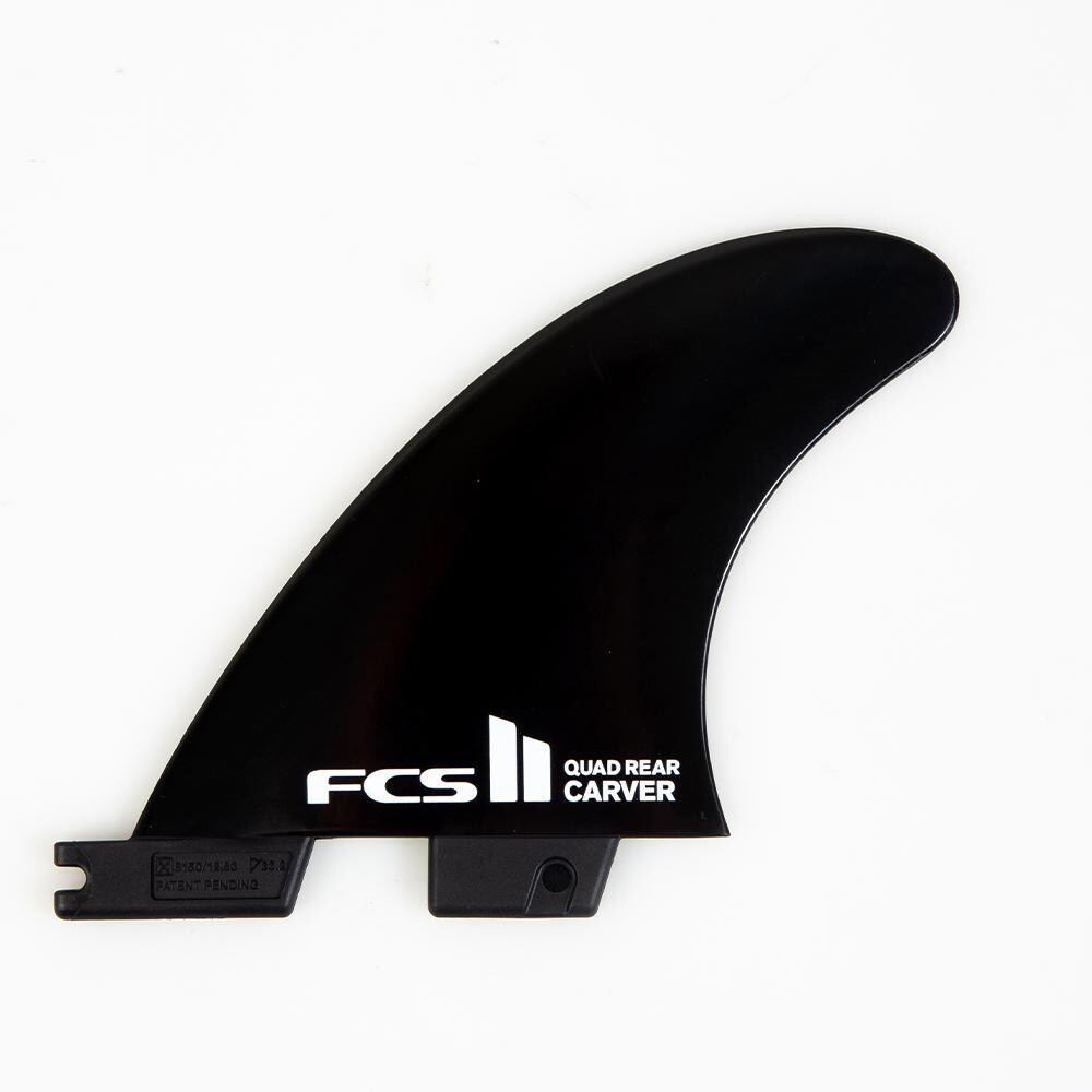 FCS II CARVER GLASS FLEX QUAD REAR FINS