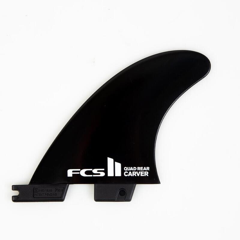 FCS II CARVER GLASS FLEX QUAD REAR FINS