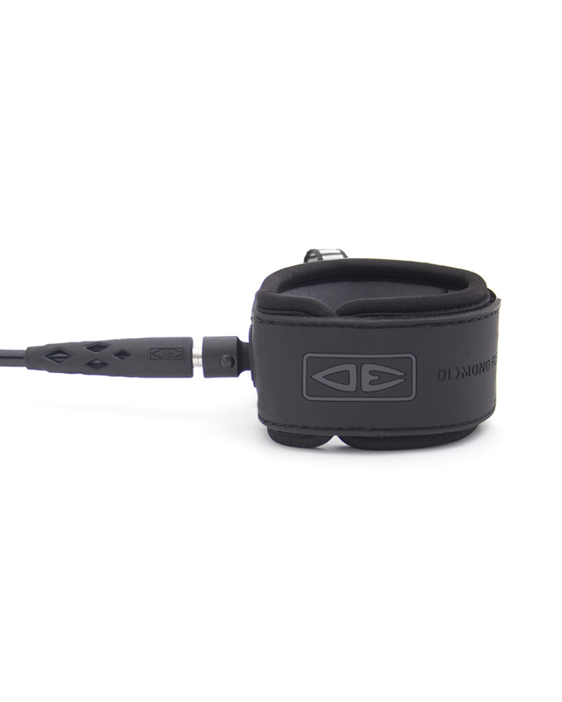 Longboard Regular Moulded Leash - 9ft, Color: Black