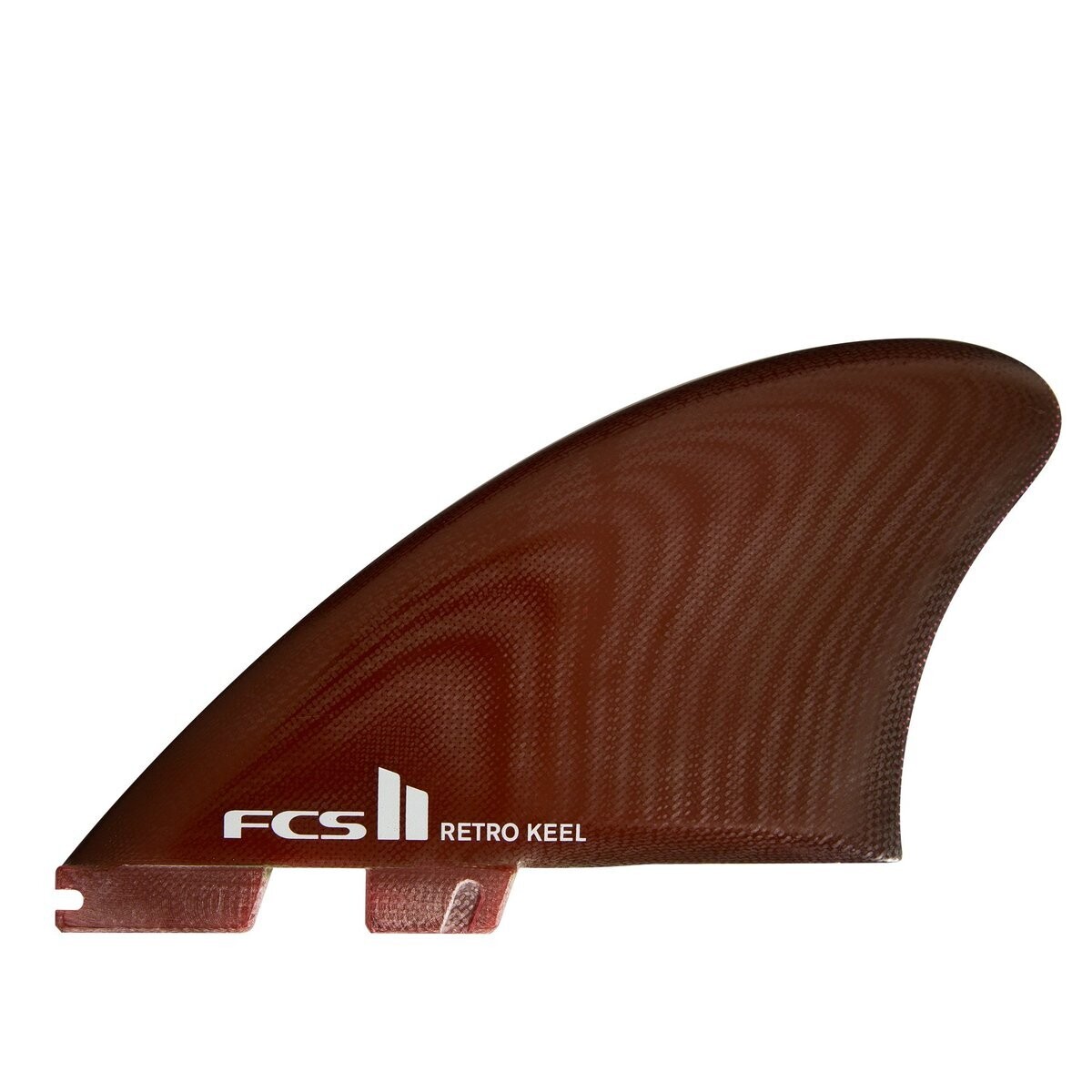 FCS II RETRO KEEL TWIN FINS