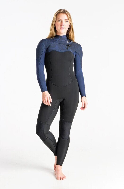 SOLACE 4:3 WOMENS CHEST ZIP STEAMER