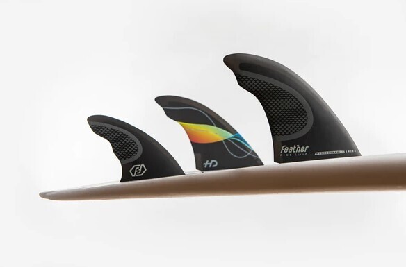 HYDRODYNAMIC TWIN FIN 2+1. DUAL TAB