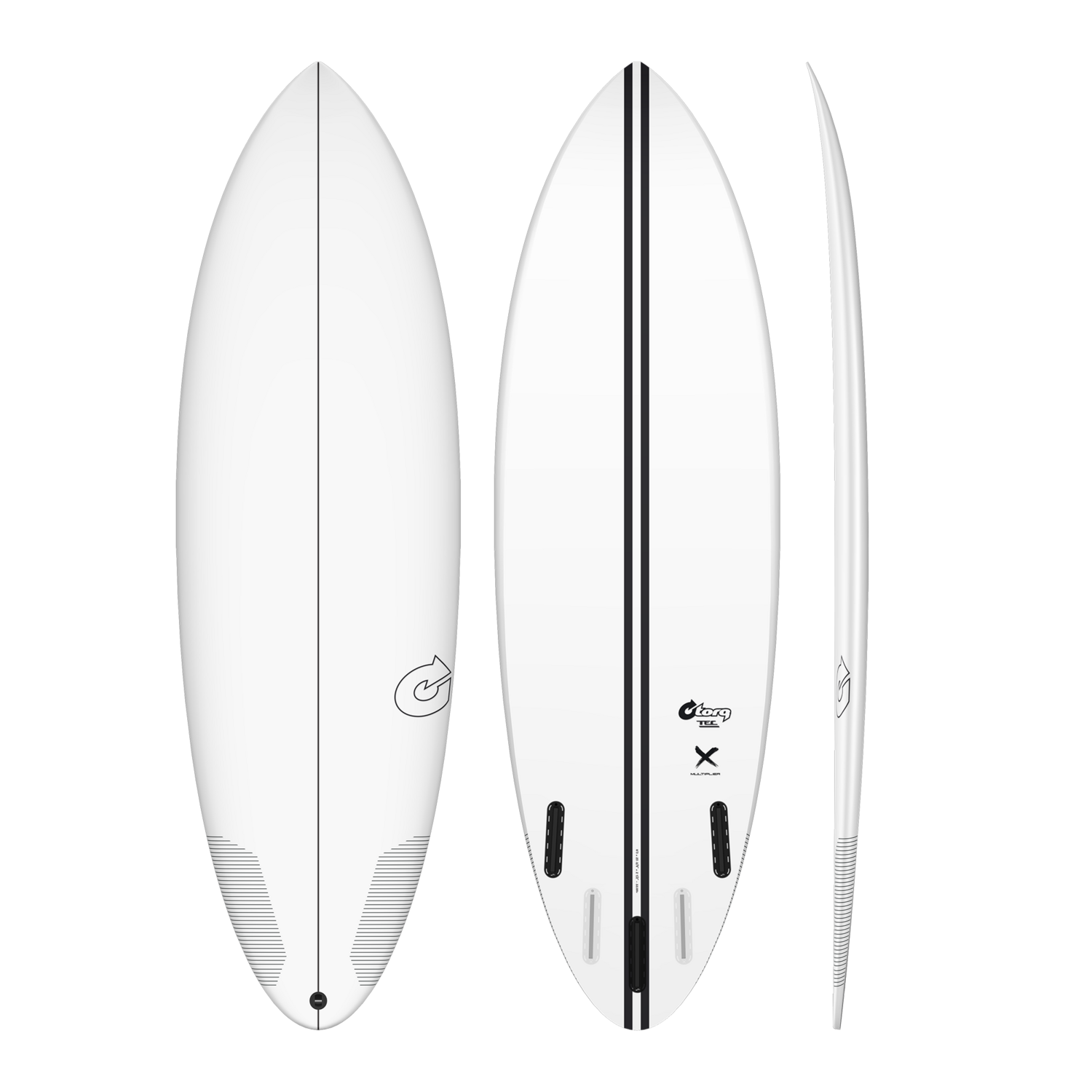 MULTIPLIER, Tamanho: 5’8 x 19 7/8” x 2 1/4”	- 28.8 ltr, Cor: Tec White
