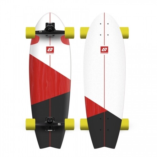 SURFSKATE FISH 31,5&#39;&#39; VORTEX BLACK / RED