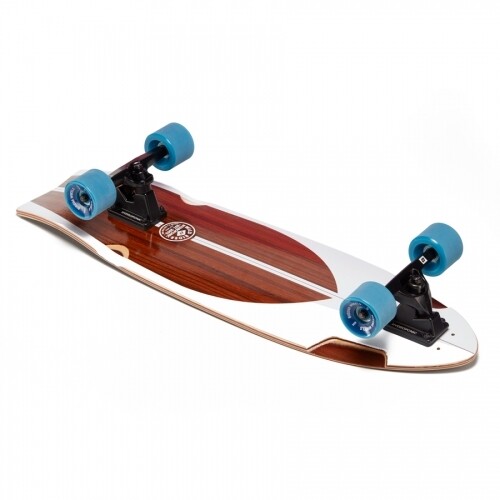 SURFSKATE FISH 31,5'' CLASSIC 2.0 WHITE /BROWN