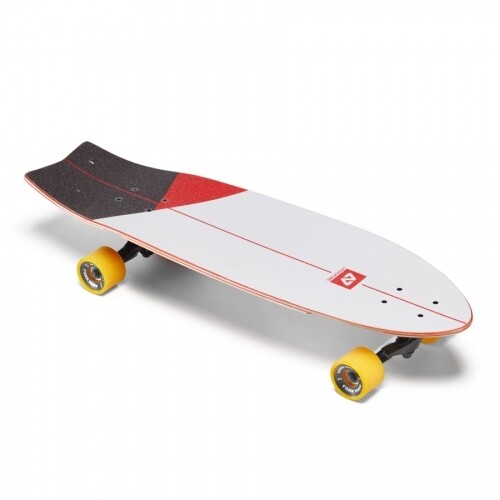 SURFSKATE FISH 31,5'' VORTEX BLACK / RED