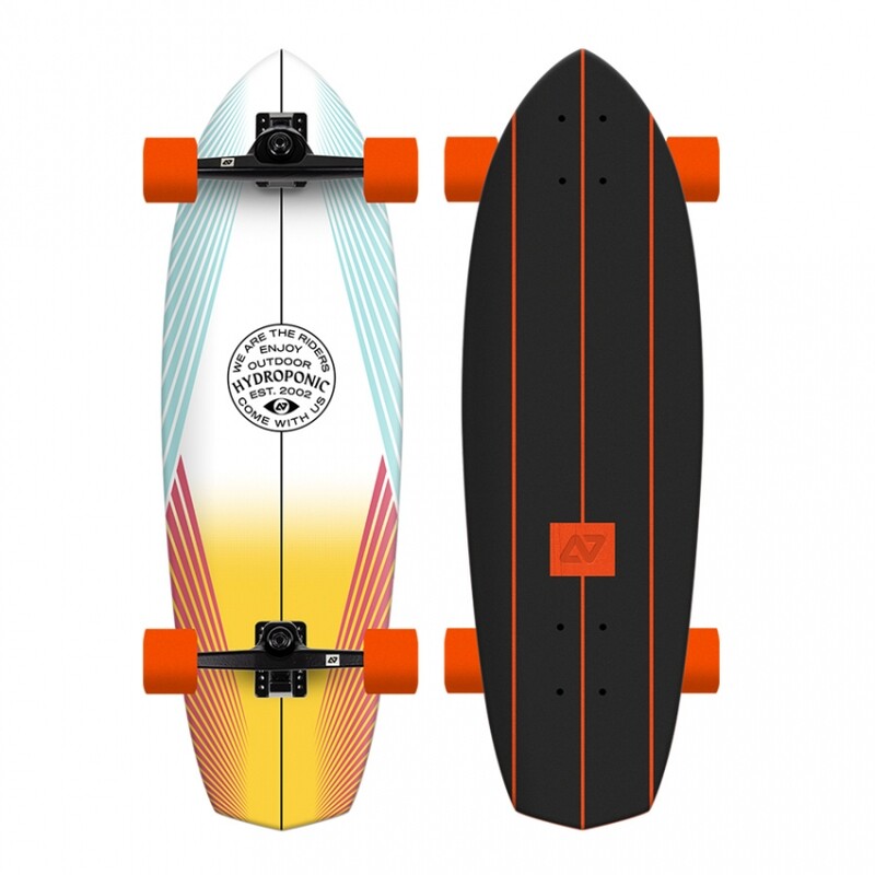 SURFSKATE DIAMOND LINES WHITE