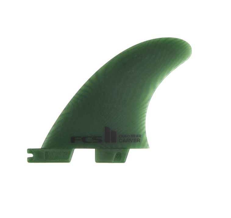FCS II CARVER NEO GLASS QUAD REAR FINS
