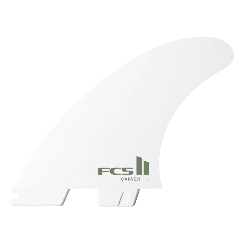 FCS II Carver White Edition Tri Fin Set