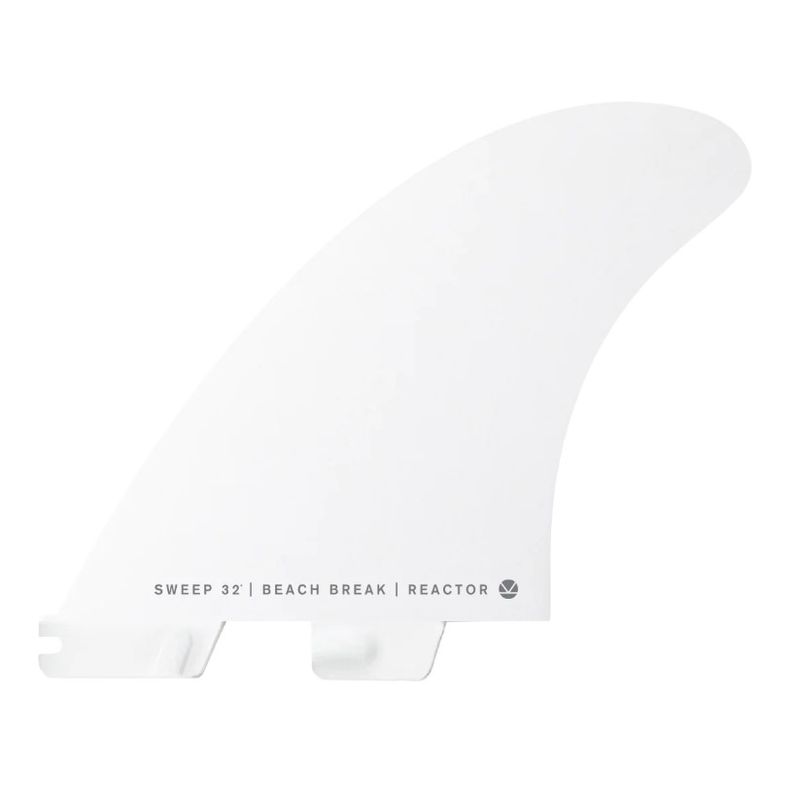 FCS II Reactor White Edition Tri Fin Set