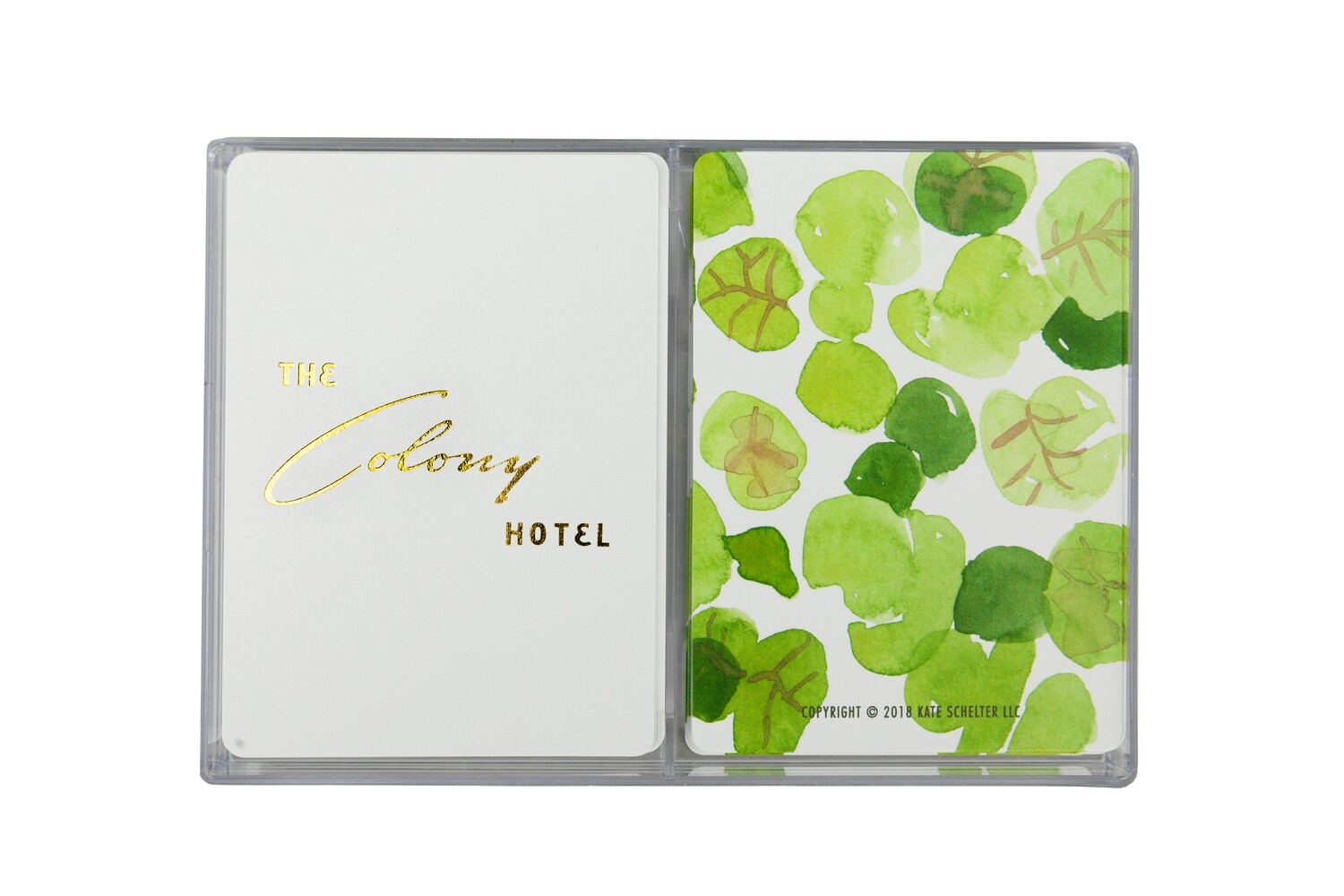 The Colony Hotel Playing Cards Set The Colony Hotel Playing Cards Set