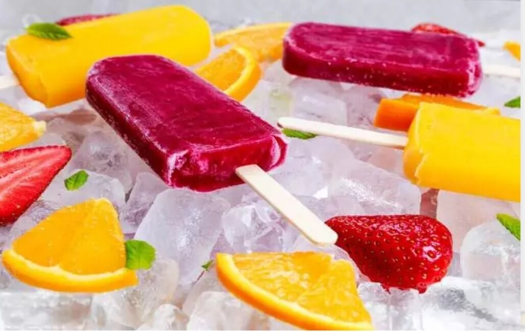 Paleta de fresa