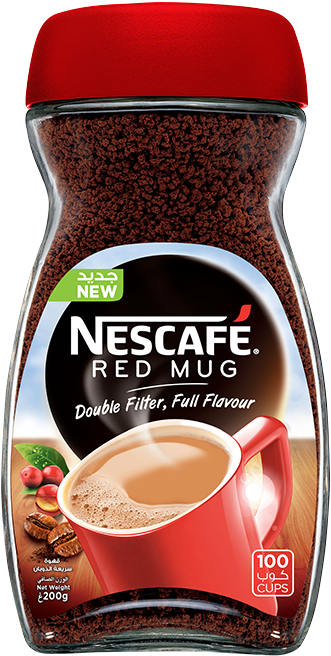 NESCAFE RED MUG Soluble Coffee 6x200g