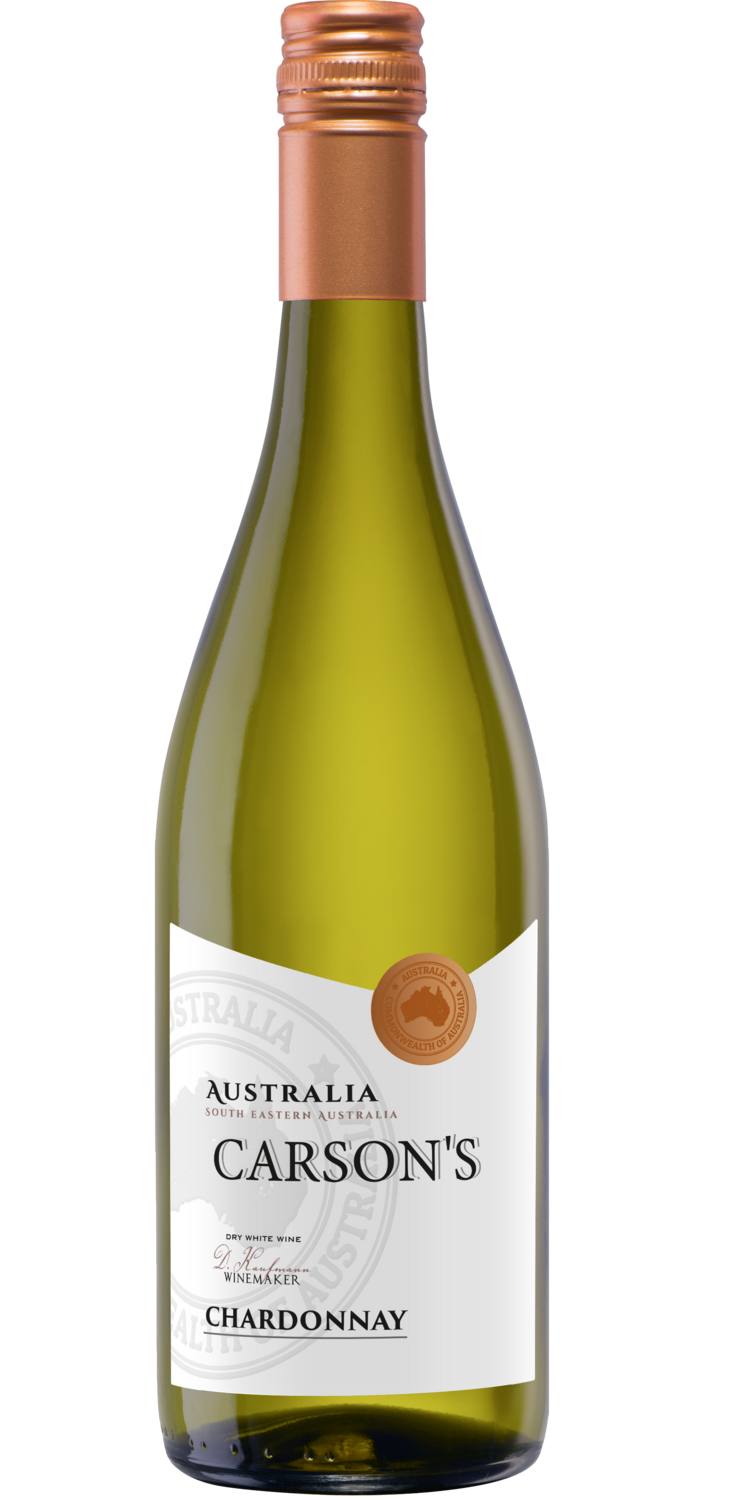 Carsons White Chardonnay Australia Dry 750 ML