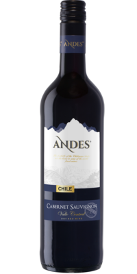 Andes Red Cabernet Sauvignon Chile Dry 750 ML