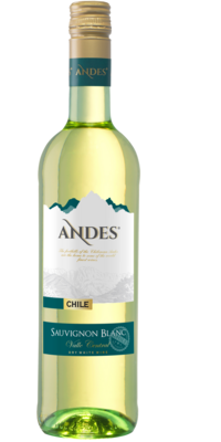 Andes Sauvignon Blanc Chile Dry 750 ML