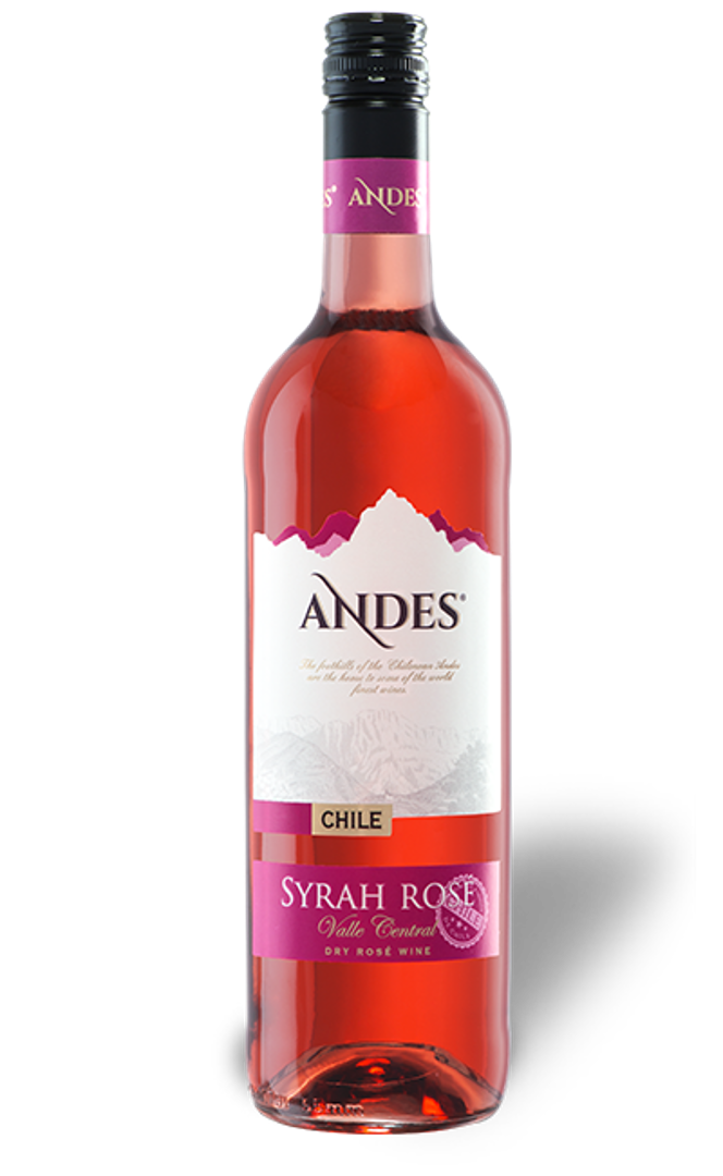 ANDES SYRAH ROSE CHILE 0.75CL