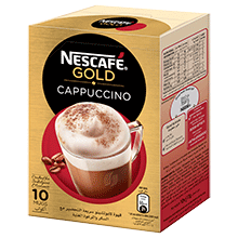 Nescafe Gold Cappuccino Unsweetened 10*14.2G