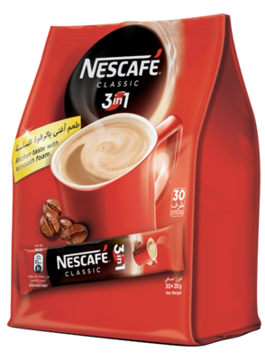 Nescafe 3in1 Classic 30 sachets of 20G
