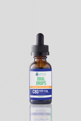 CBD Oil Drops | GA Peach Flavor