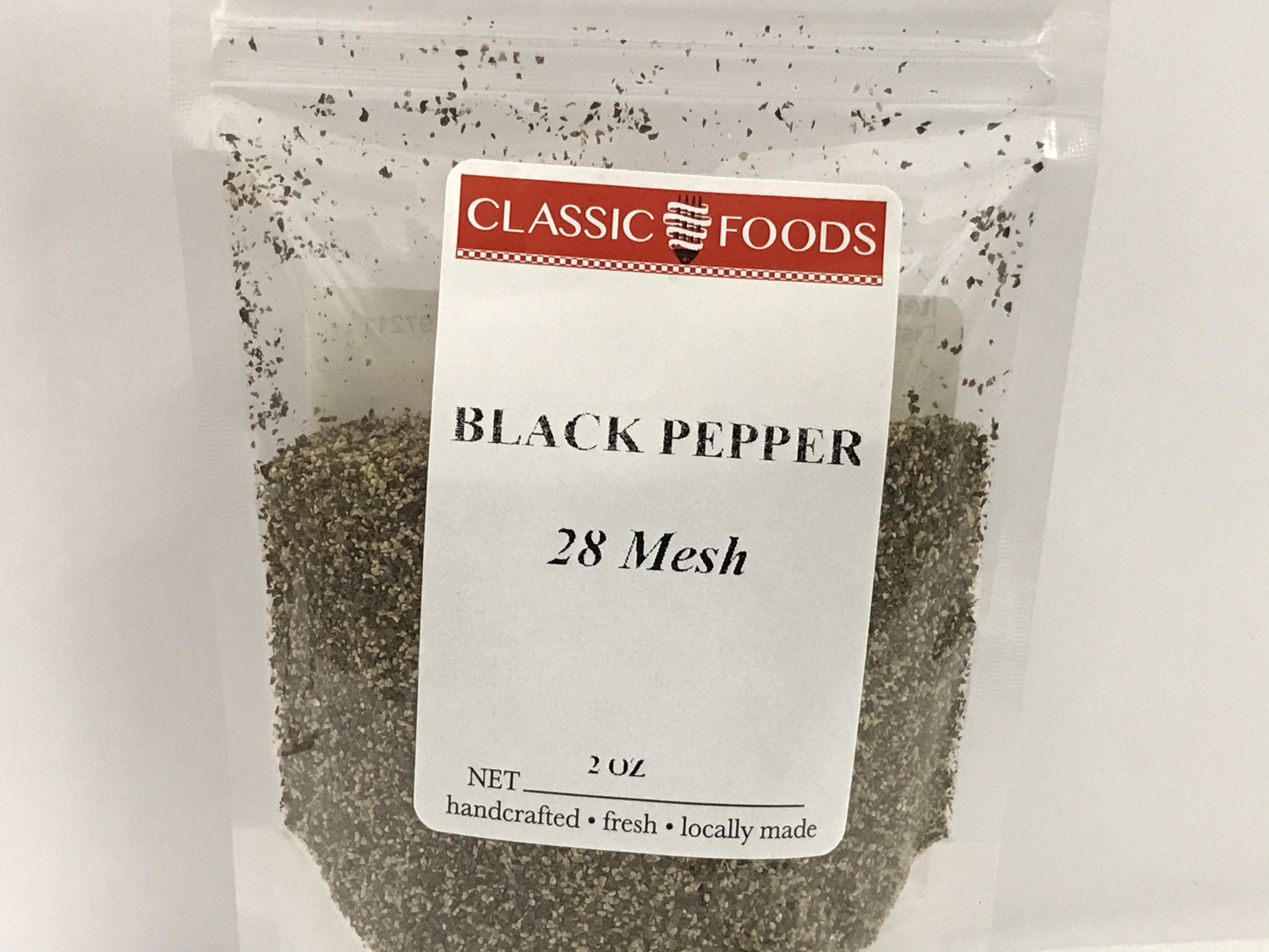 BLACK PEPPER 28 MESH (2 OZ)
