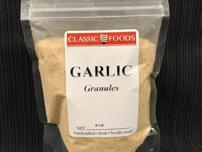 GARLIC GRANULES (4 OZ)