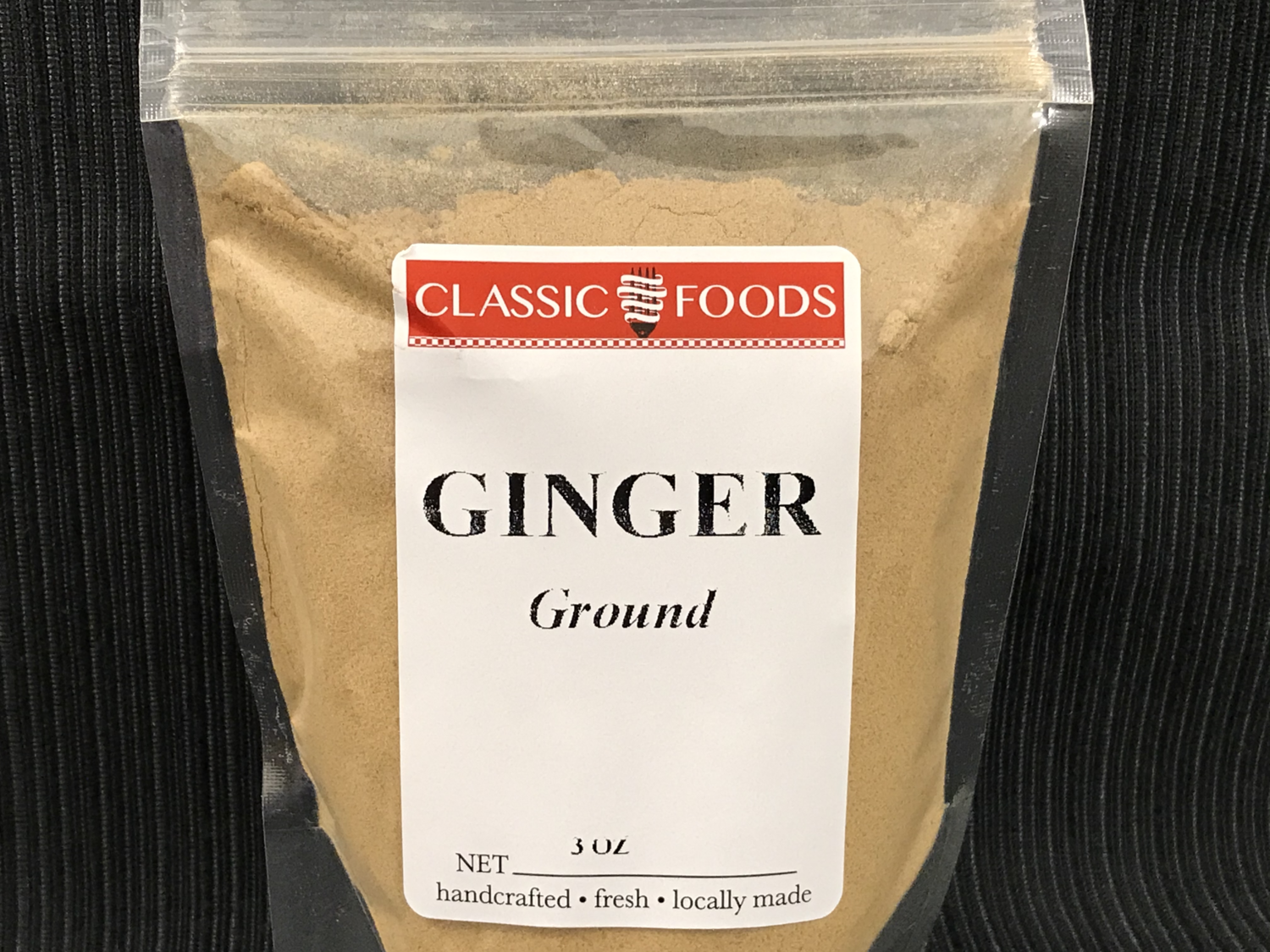 GINGER - GROUND 3 oz