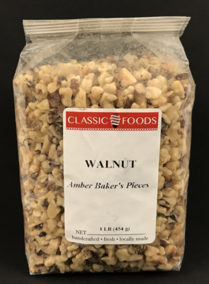 WALNUT - AMBER BAKER'S PIECES (1 LB)