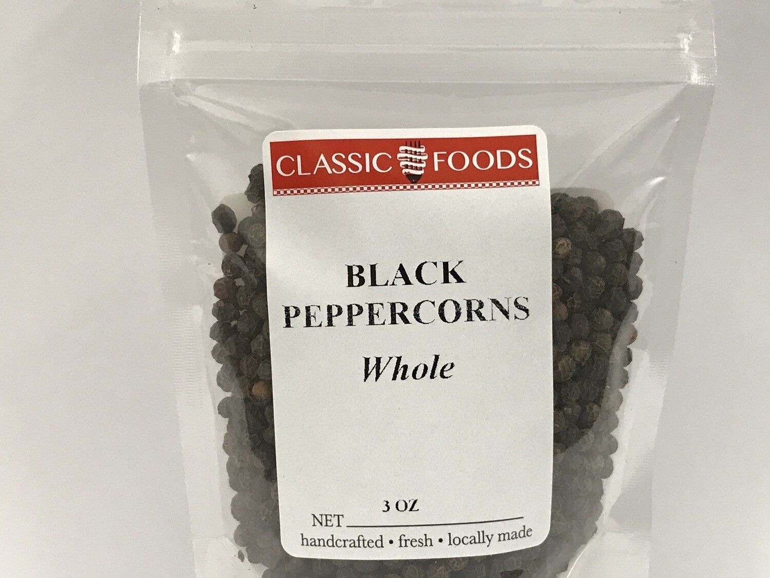 PEPPERCORNS - BLACK 3 oz
