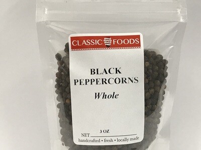 PEPPERCORNS - BLACK (3 OZ)