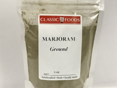 MARJORAM - GROUND (2 OZ)