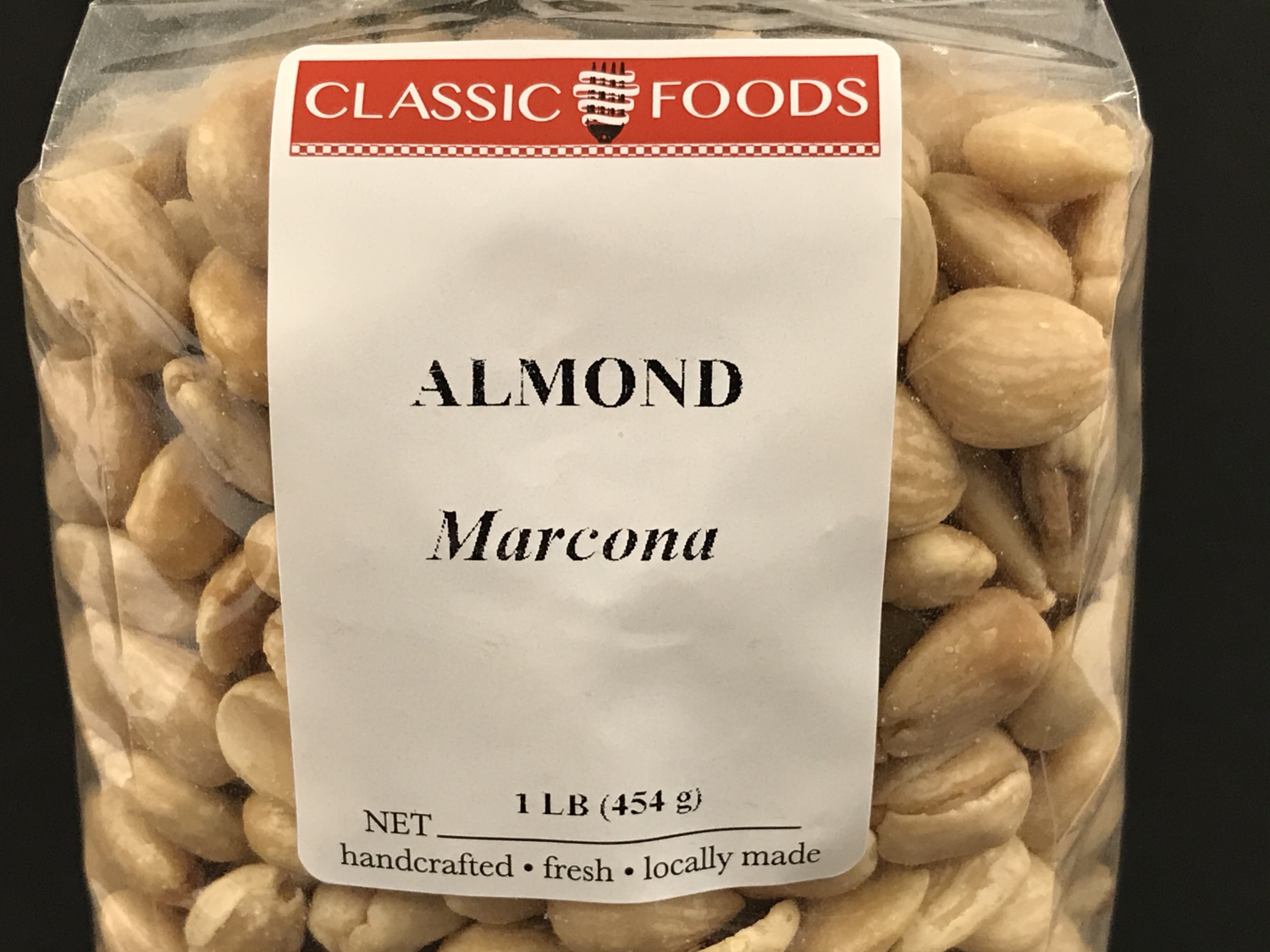 ALMOND - MARCONA 1 LB