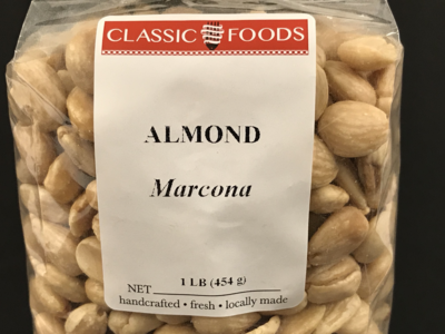 ALMOND - MARCONA (1 LB)