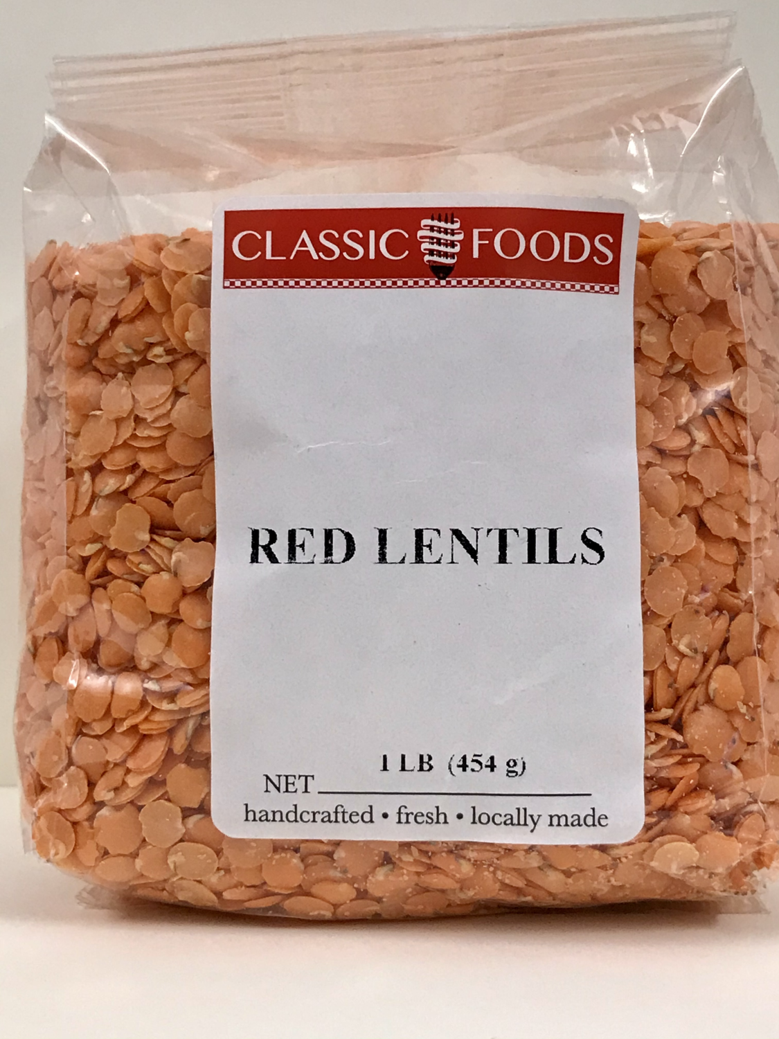 LENTILS - RED (1 LB)