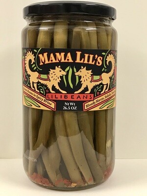 MAMA LIL'S PICKLED GREEN BEANS (26.5 OZ)