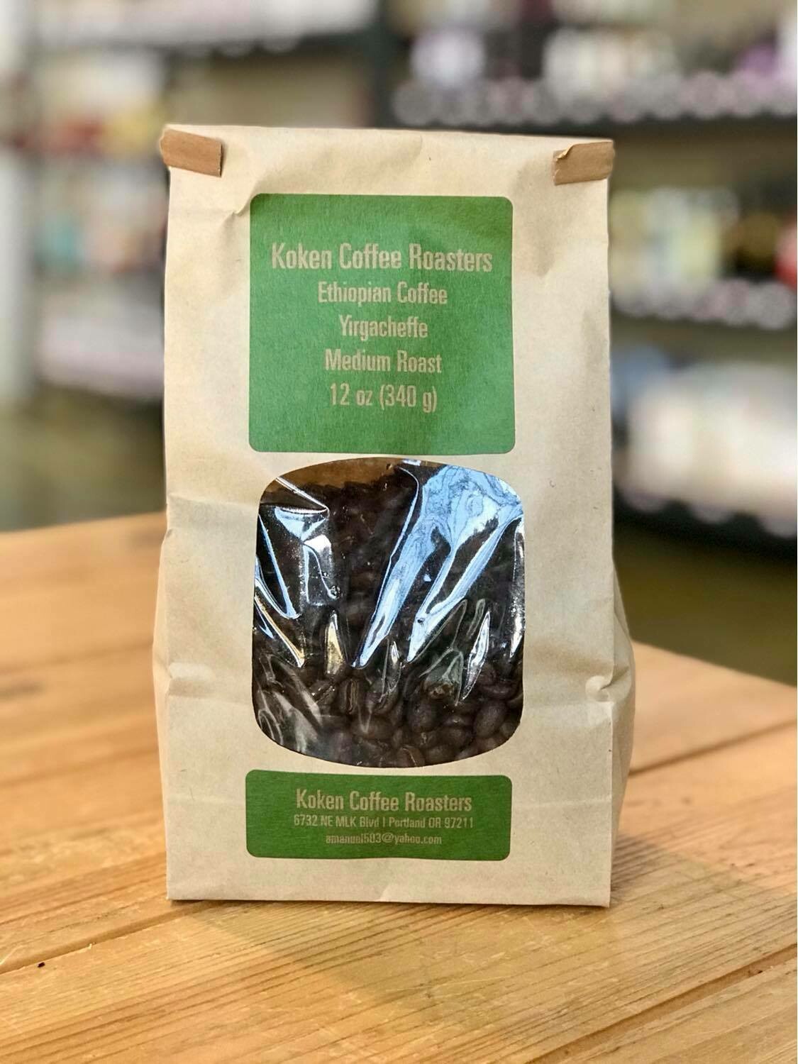 KOKEN COFFEE- HARRAR-  12 oz